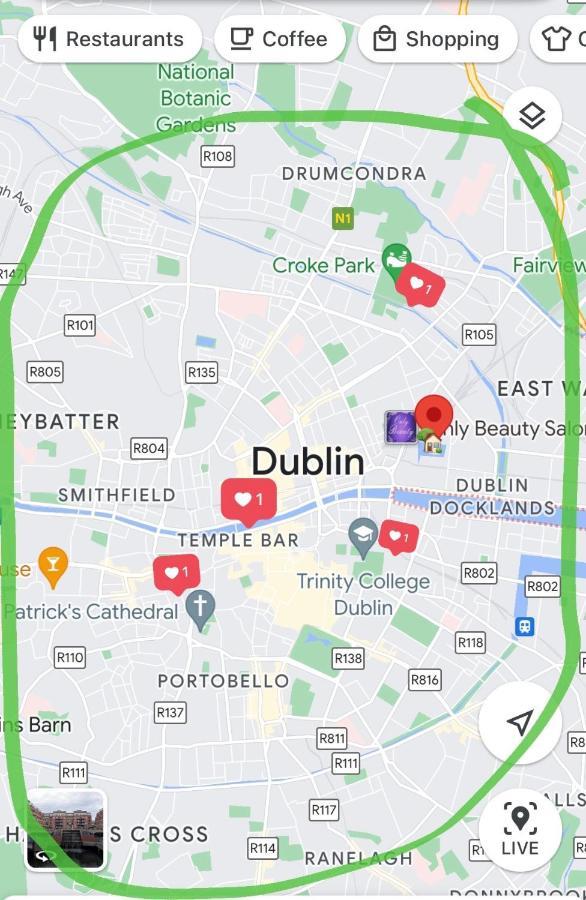 Customhouse Balcony View, Dublin 1 호텔 외부 사진